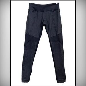 Lululemon Black Riding Denim legging | size 6